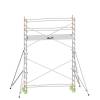 Aluminium mobile scaffold tower ALTITUDE AL255 - standard base - work height 4m89